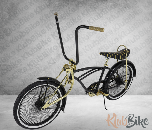 Black Gold Lowrider Bike Rental