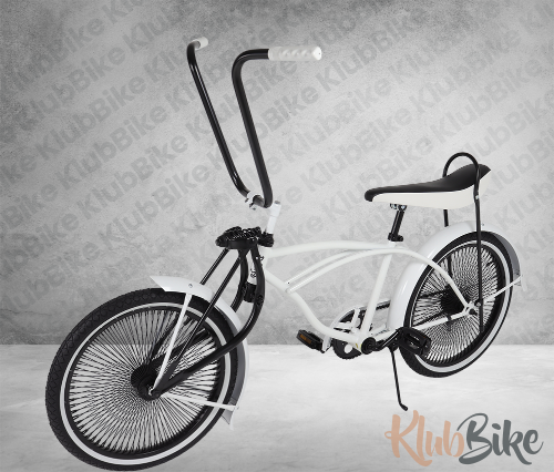 Black White Lowrider Bike Rental